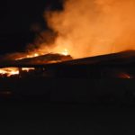 Wederom brand in koeienstal aan de Hollendewagenweg in Werkhoven. (+video)